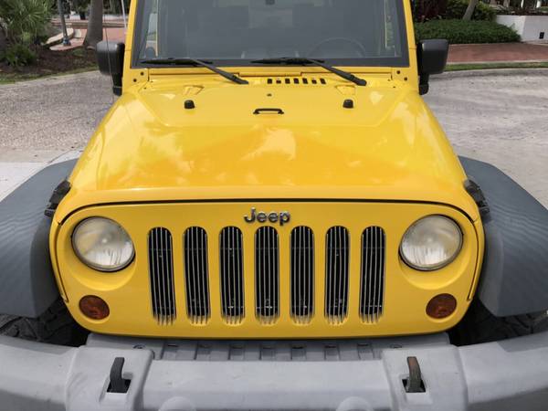 2008 *Jeep* *Wrangler* *4WD 2dr X* Detonator Yellow for sale in Fort Lauderdale, FL – photo 14
