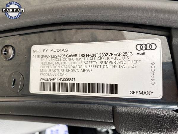 Audi A4 Quattro AWD Cars Sunroof Leather 4x4 Bluetooth Navigaton... for sale in Greenville, SC – photo 17