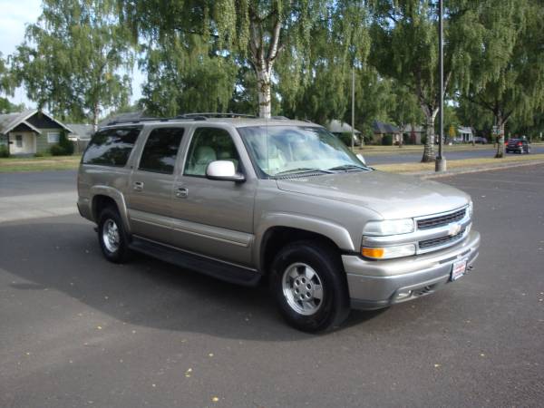 2003 CHEVROLET SUBURBAN LT 4X4 5.3 MOONROOF LEATHER 184K MILES -... for sale in LONGVIEW WA 98632, OR – photo 9
