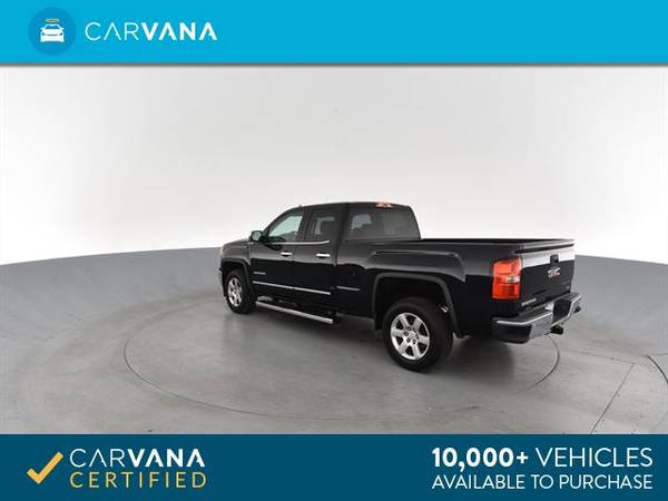 2014 GMC Sierra 1500 Double Cab SLT Pickup 4D 6 1/2 ft pickup BLACK - for sale in Chattanooga, TN – photo 8
