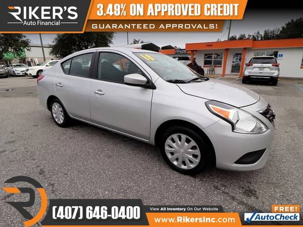 $139/mo - 2018 Nissan Versa 1.6 SV - 100 Approved! - cars & trucks -... for sale in Kissimmee, FL – photo 7