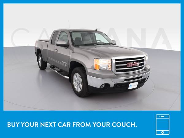 2013 GMC Sierra 1500 Extended Cab SLT Pickup 4D 6 1/2 ft pickup Gray for sale in Palmdale, CA – photo 12