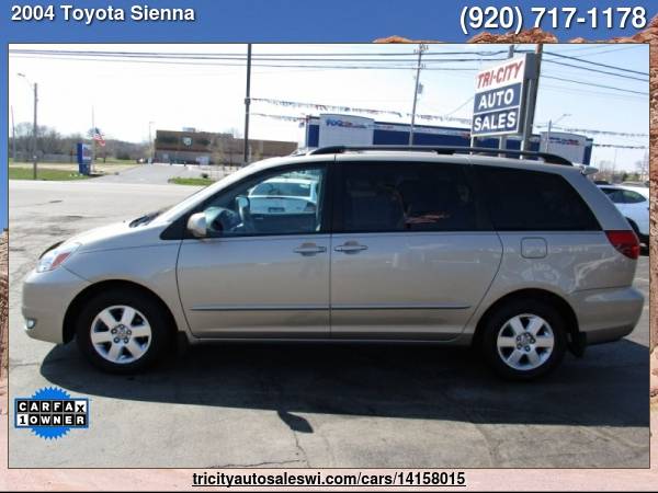 2004 TOYOTA SIENNA XLE 7 PASSENGER 4DR MINI VAN Family owned since for sale in MENASHA, WI – photo 2