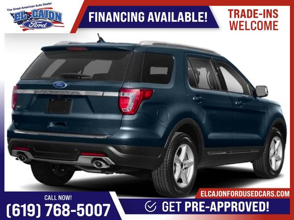 2018 Ford Explorer Sport FOR ONLY 627/mo! - - by for sale in Santee, CA – photo 2