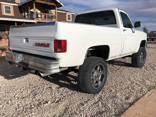 1983 K10 short bed 4X4 truck HIGHLY MODIFIED - cars & trucks - by... for sale in Peyton, CO – photo 3