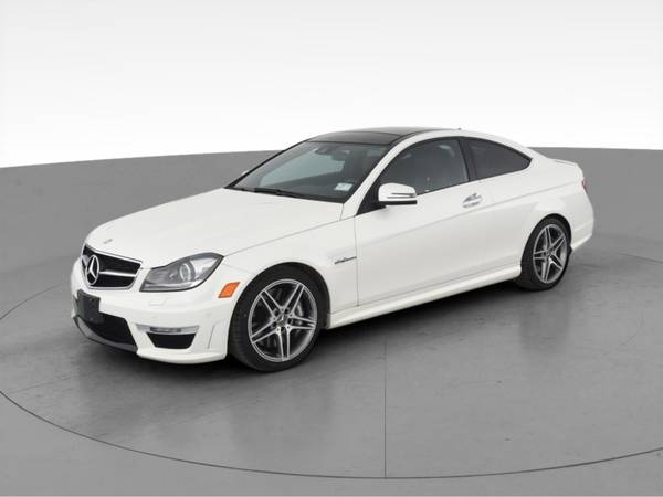 2012 Mercedes-Benz C-Class C 63 AMG Coupe 2D coupe White - FINANCE -... for sale in Ashtabula, OH – photo 3