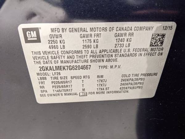 2016 GMC Terrain SLE SKU: G6204667 SUV - - by dealer for sale in Buford, GA – photo 23