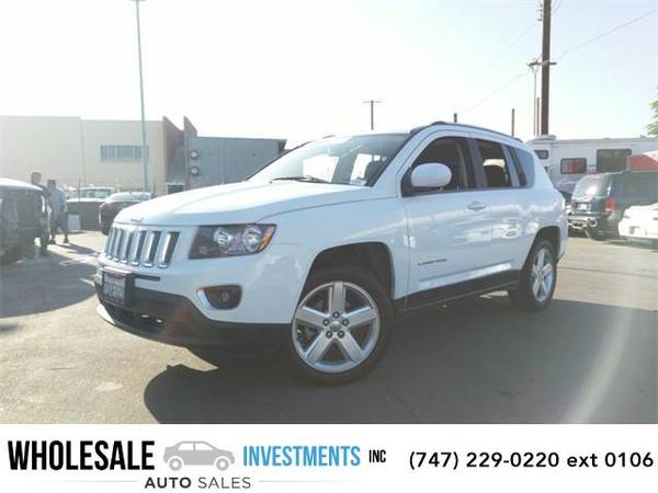 2014 Jeep Compass SUV Latitude (Bright White Clearcoat) for sale in Van Nuys, CA – photo 2
