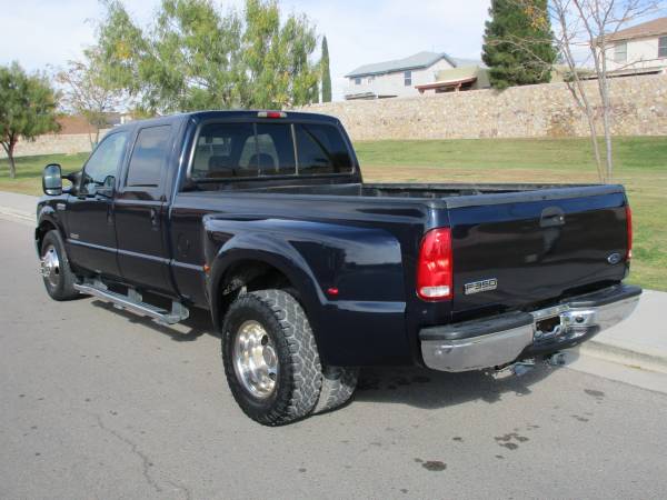 2005 FORD F350 CREW CAB DIESEL DUALLY W/ GOOSE NECK HITCH! REDUCED! for sale in El Paso, NM – photo 4