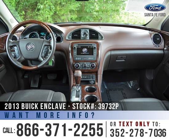 *** 2013 Buick Enclave SUV *** Homelink - Leather Seats - Remote Start for sale in Alachua, FL – photo 16
