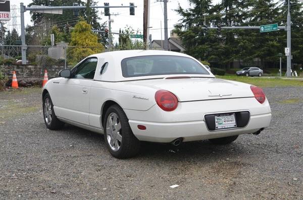 2002 Ford Thunderbird Deluxe DUAL TOPS - - by dealer for sale in Bothell, WA – photo 5