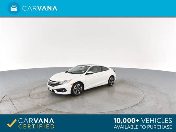 2016 Honda Civic EX-T Coupe 2D coupe White - FINANCE ONLINE for sale in Atlanta, CA – photo 6