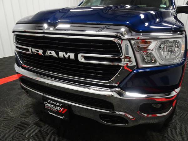 2019 RAM 1500 Big Horn/Lone Star 4WD Crew Cab pickup Blue - cars &... for sale in Branson West, MO – photo 9