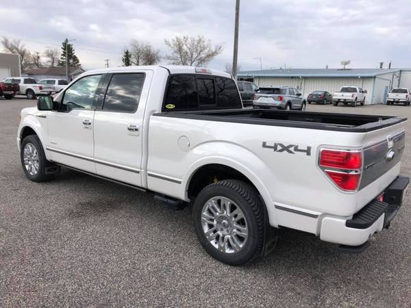 2012 FORD F150 PLATINUM - - by dealer - vehicle for sale in Conrad, MT – photo 4