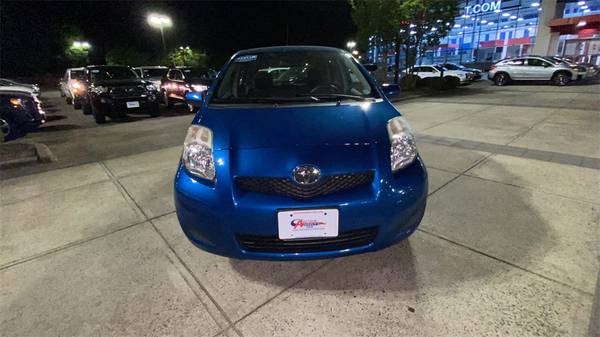 2010 Toyota Yaris Base hatchback Blue - - by dealer for sale in Raleigh, NC – photo 2