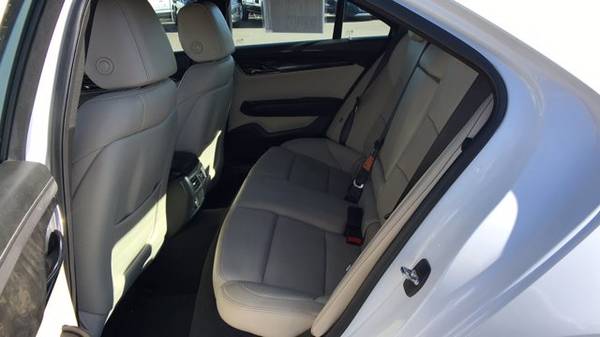 2018 Caddy Cadillac ATS Sedan Premium Luxury RWD sedan White - cars for sale in Reno, NV – photo 13