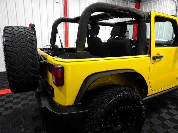 2011 Jeep Wrangler 4WD 2dr Sport hatchback Yellow - cars & trucks -... for sale in Branson West, AR – photo 16