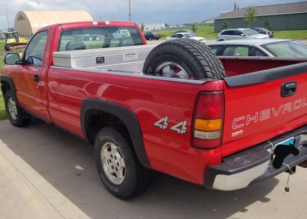 2000 Chevrolet Silverado 1500 k1500 work truck long box WT 4x4 for sale in Fargo, ND – photo 4