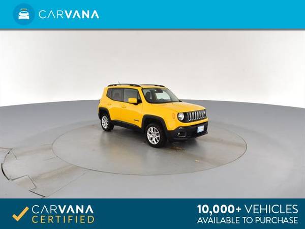 2016 Jeep Renegade Latitude Sport Utility 4D suv Yellow - FINANCE for sale in Akron, OH – photo 9