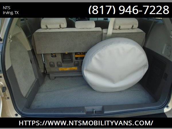 2012 TOYOTA SIENNA MOBILITY HANDICAPPED WHEELCHAIR POWER RAMP VAN for sale in Irving, LA – photo 23