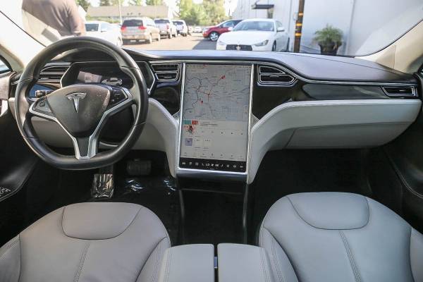 2014 Tesla Model S P85 hatchback White - - by dealer for sale in Sacramento , CA – photo 11