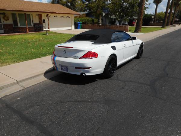 2008 BMW 650i convertible, low miles, clean title, really nice! for sale in Mesa, AZ – photo 7