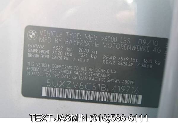 2011 BMW X5 xDrive50i AWD LOW MILES LOADED WARRANTY V8 TURBO * NO... for sale in Carmichael, CA – photo 21