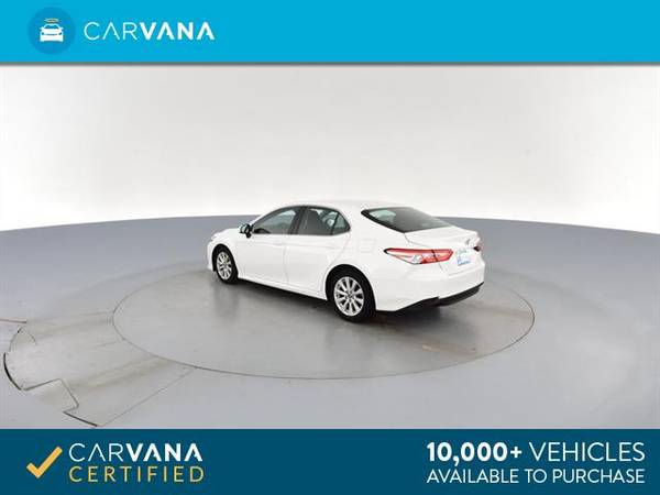 2018 Toyota Camry LE Sedan 4D sedan White - FINANCE ONLINE for sale in Naples, FL – photo 8