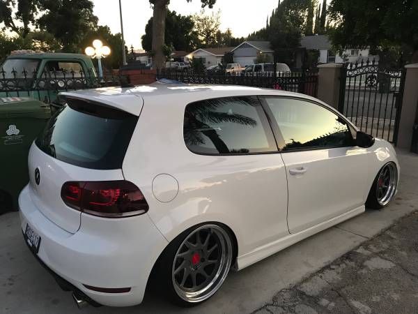 2012 VW GTI stage 2 on air suspension with only 65k miles for sale in North Hills, CA – photo 3