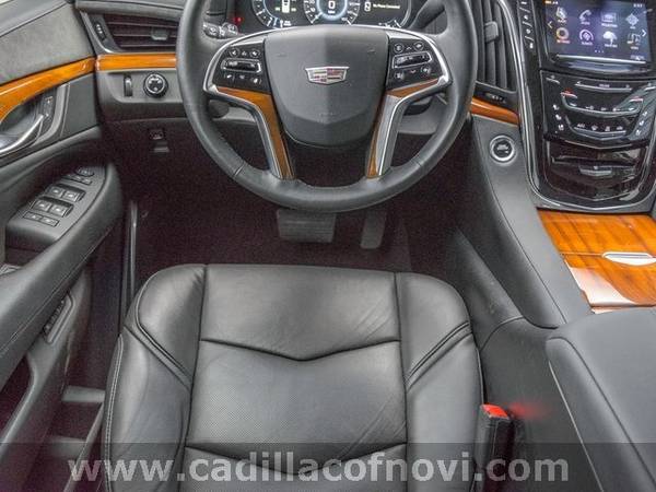 2017 Caddy *Cadillac* *Escalade* Premium Luxury hatchback Black Raven for sale in Novi, MI – photo 20