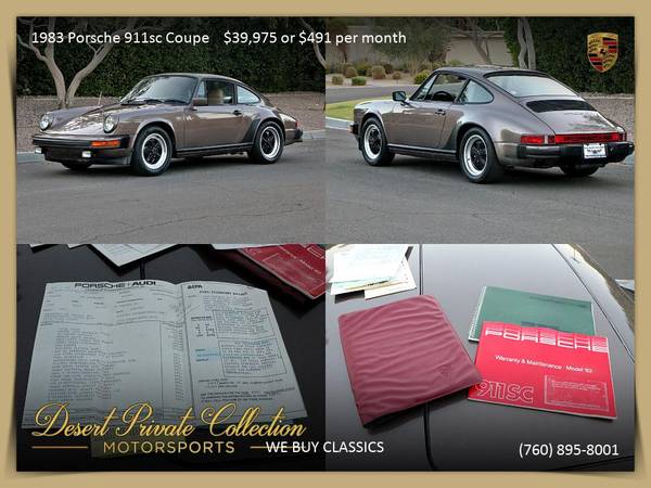1976 Porsche 911S Fully Matching Numbers+COA Coupe Coupe at an... for sale in Palm Desert, NY – photo 14