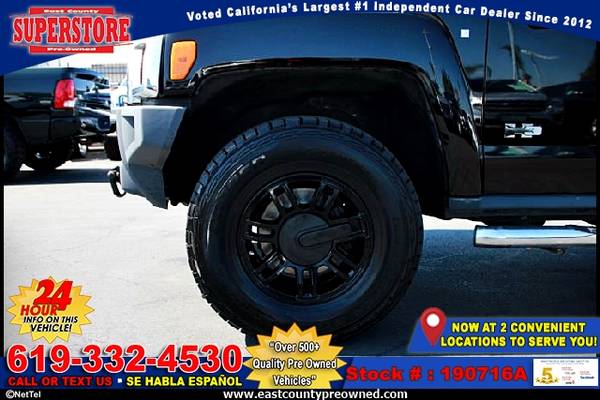 2006 HUMMER H3 Four Wheel Drive -EZ FINANCING-LOW DOWN! for sale in El Cajon, CA – photo 9