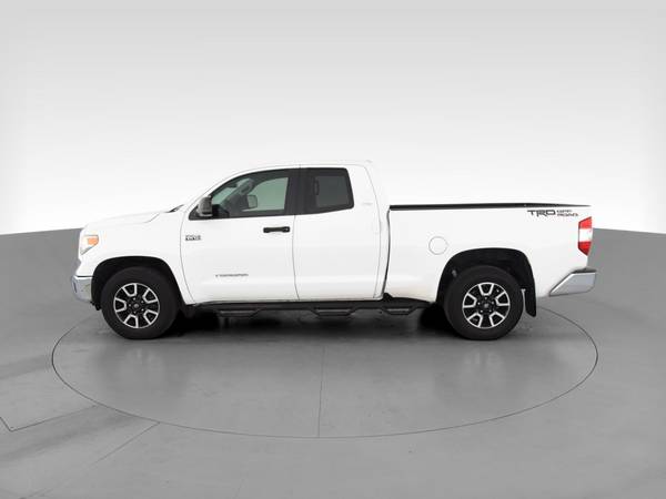 2014 Toyota Tundra Double Cab SR Pickup 4D 6 1/2 ft pickup White - -... for sale in Macon, GA – photo 5