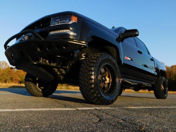 3.5" LIFTED 16 CHEVY SILVERADO 1500 LTZ Z71 CREW 4X4 *TUNED 86K... for sale in KERNERSVILLE, NC – photo 11