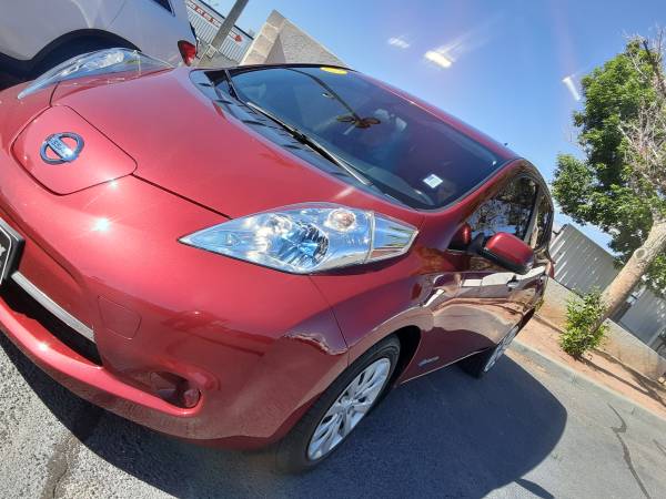 2014 Nissan Leaf hatchback zero EMISSIONS - - by for sale in Albuquerque, NM – photo 5