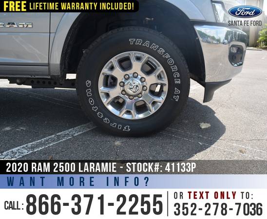 2020 RAM 2500 LARAMIE Leather Seats - Touchscreen - Camera for sale in Alachua, FL – photo 8