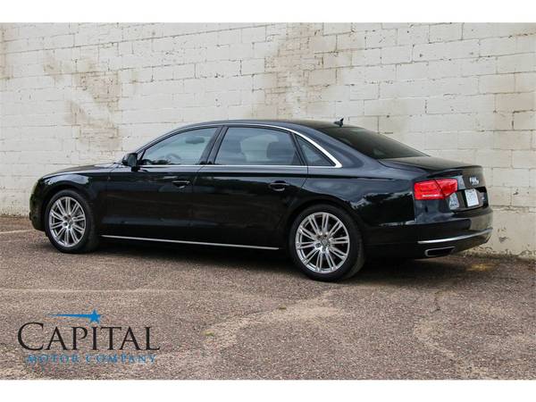 Tinted, Gorgeous Executive Sedan! 2013 Audi A8L w/Night Vision! for sale in Eau Claire, MN – photo 7