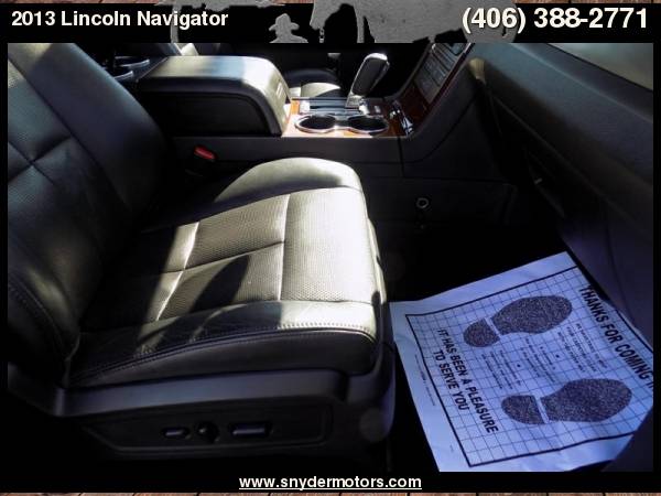 2013 Lincoln Navigator, clean, 4x4, leather, moon, DVD for sale in Belgrade, MT – photo 18