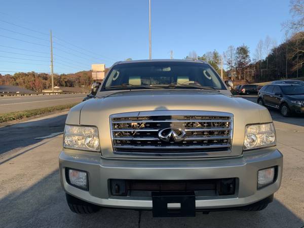 2008 Infiniti QX56 4x4 3rd Row SUV loaded sunroof DVD captains... for sale in Cleveland, TN – photo 3