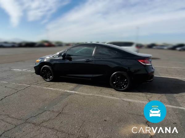 2014 Honda Civic LX Coupe 2D coupe Black - FINANCE ONLINE - cars &... for sale in Long Beach, CA – photo 6