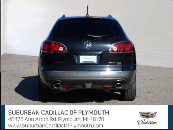 2011 Buick Enclave SUV CXL - Buick Carbon Black Metallic - cars &... for sale in Plymouth, MI – photo 4