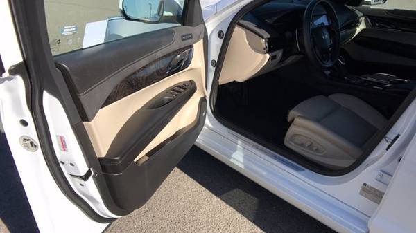 2018 Caddy Cadillac ATS Sedan Premium Luxury RWD sedan White - cars for sale in Reno, NV – photo 18