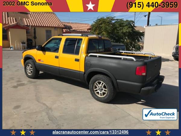 2002 GMC Sonoma Crew Cab 123" WB 4WD SLS *Best Prices In Town* -... for sale in El Paso, TX – photo 5