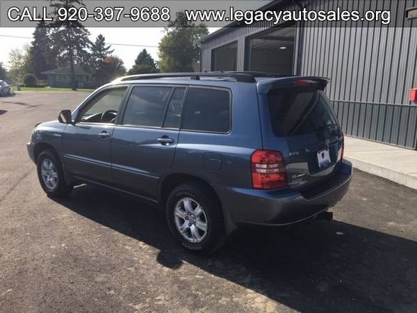 2003 TOYOTA HIGHLANDER LIMITED for sale in Jefferson, WI – photo 9