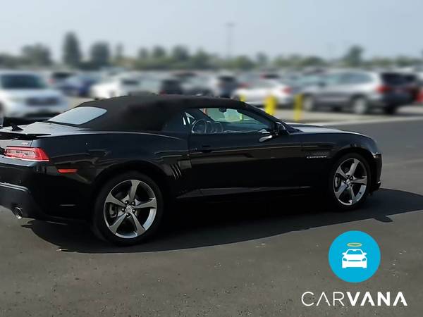 2014 Chevy Chevrolet Camaro LT Convertible 2D Convertible Black - -... for sale in Oklahoma City, OK – photo 11