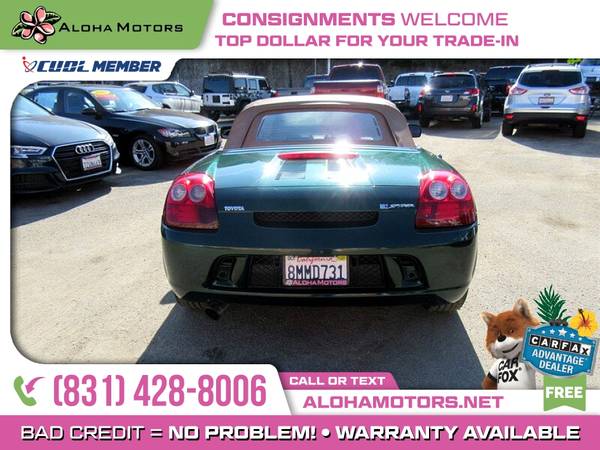 2004 Toyota MR2 Spyder SSedan FOR ONLY $247/mo! - cars & trucks - by... for sale in Santa Cruz, CA – photo 6
