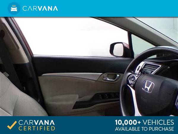 2013 Honda Civic EX Sedan 4D sedan MAROON - FINANCE ONLINE for sale in Augusta, GA – photo 18