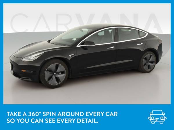 2019 Tesla Model 3 Standard Range Plus Sedan 4D sedan Black for sale in Springfield, MA – photo 3