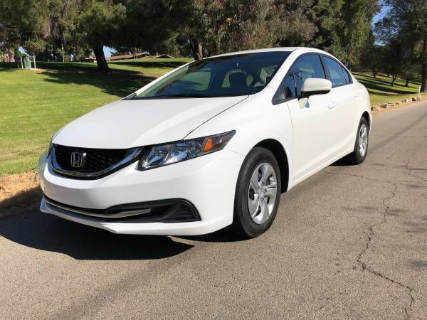 2014 Honda Civic Natural Gas White - - by dealer for sale in Pacoima, CA – photo 8