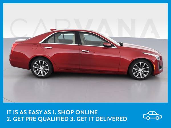 2016 Caddy Cadillac CTS 2 0 Luxury Collection Sedan 4D sedan Red for sale in Chico, CA – photo 10